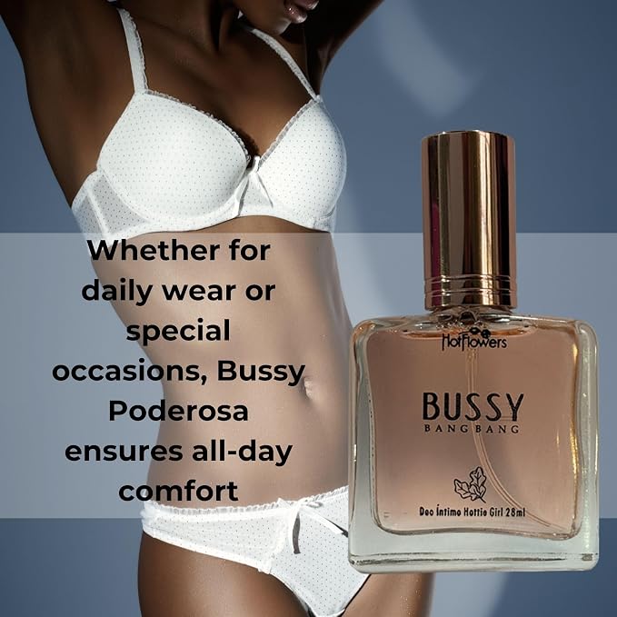 Bussy Bang Bang Intimate Parts Deodorant – Alcohol-Free, Dermatologically Tested, Hydrating & pH Balanced