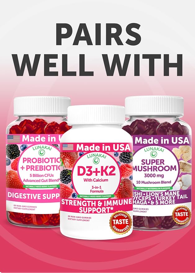 Lunakai USA Made Natural Menopause Supplements for Women – 13-in-1 Menopause Relief for Hot Flashes, Night Sweats, Sleep & Mood Support - 6 Pack