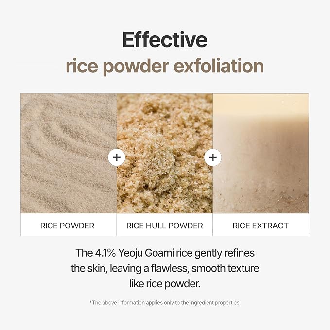 I'm From Rice Mask, Soft Exfoliating Wash-Off Rice Mask, Glass&Dewy, Hydration, Korean Skin Care 2.37fl.oz