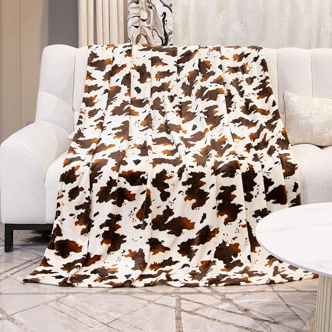Cute Blankets for Kids, Small Soft Fleece Throws Decor for Crib Stroller Car Seat Couch, Lightweight Cozy Gifts for Boys Girls Playroom Essentials 40"x50"
