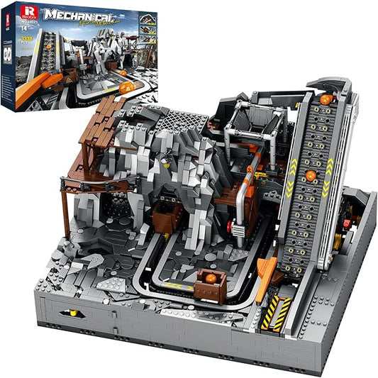 Electric Mining Machine Building Set with Dual Motors and GBC Balls, Technic Construction Toy Sets 22023, STEM Toy for Teens 14+, Adults & Engineers, Challenging Construction Vehicle Gift