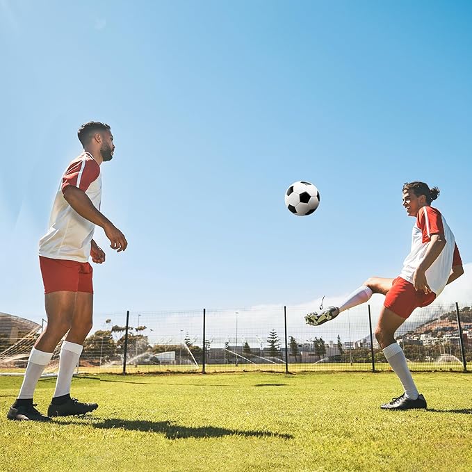 Soccer Ball Size 2 Size 3 Size 4 Size 5 with Pump Deflated - Single, 2 or 3 Pack Official Size & Weight Training Ball - Operation Christmas Child Shoebox - Gift for Toddler Kids Boys Girls Youth Adult