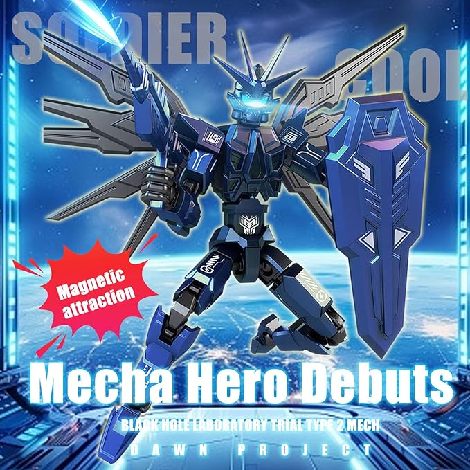 Already Assembled T13 Action Figure 2Pack Sets, 3D Printed Multi-Jointed Movable,Desktop Decorative Toy,Nova 13 Action Figure for Collectors Desktop Decorations (Blue Red)