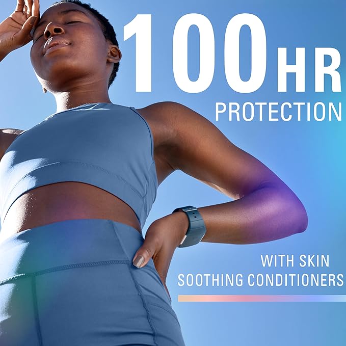 Secret Clinical Strength 100HR Sweat & Odor, Invisible Solid Antiperspirant Deodorant for Women, 3X Stress Protection with Hyaluronic Acid, PH Balanced, Clean Lavender Scent, 2.6 oz (Pack of 12)