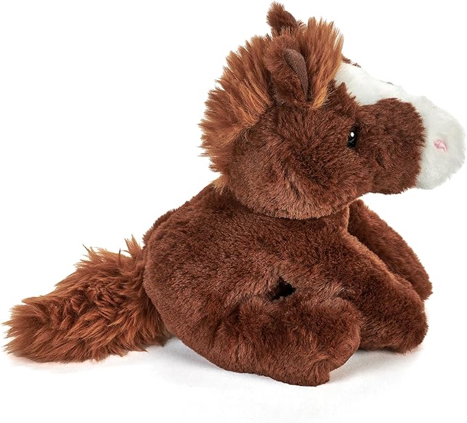 The Petting Zoo Floppy Horse Stuffed Animal Plushie, Gifts for Kids, Wild Onez Wildlife Animals, Horse Plush Toy 8 inches