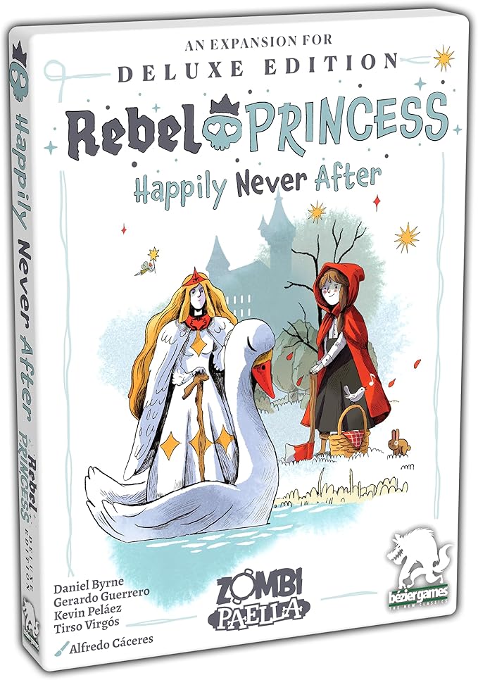 Rebel Princess Deluxe Edition: Happily Never After Expansion – Fast-Paced Strategy Card Game, 3+ Players, Ages 15+, 45 Min Play, from The Creators of Cat in The Box Deluxe Edition