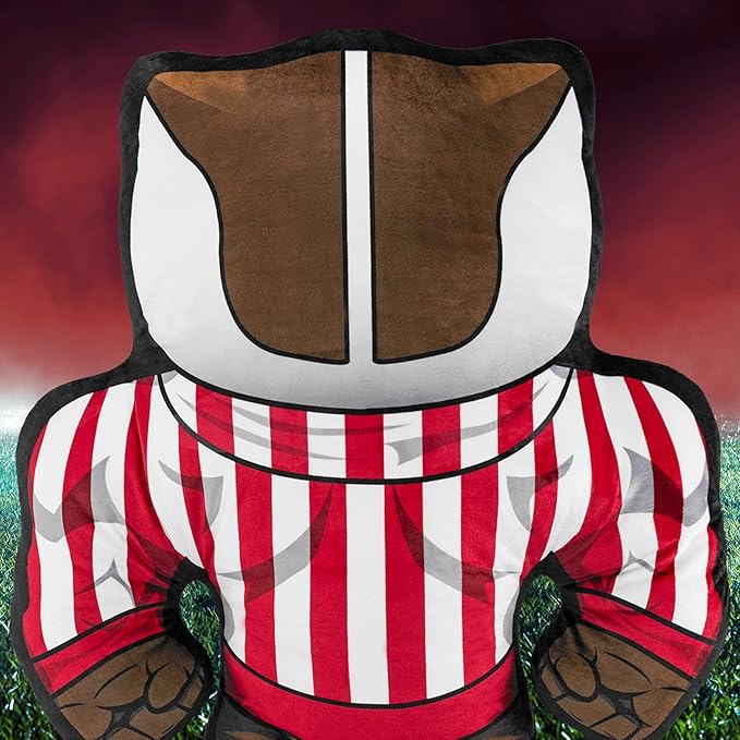 Bleacher Creatures University of Wisconsin Bucky Badger 24" Mascot Bleacher Buddy - Plush Toy