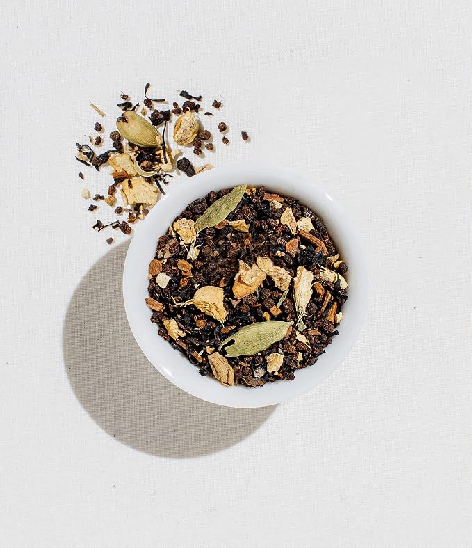 Art of Tea Talis Masala Chai Tea 3oz Tea Tin, Premium Loose Leaf Black Tea with Authentic Indian Spices, Gourmet Masala Chai Loose Leaf Tea Blend, Rich, Bold & Aromatic Chai Tea