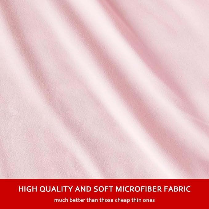 Changing Pad Cover for Girls 2 Pack, Lovely Print Soft Diaper Change Table Sheets, Fit 32"x16" Contoured Pad, Comfy Cozy 2-Pack Cradle Sheets,Pink&Pink Stars