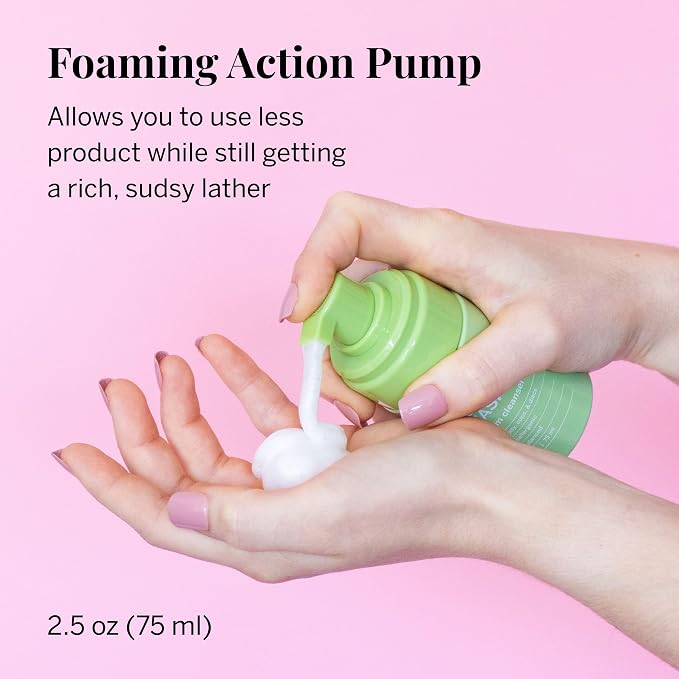 Pixie Feminine Wash – Foaming Cleaner with Natural Ingredients – More Foam Wash in Bottle Than Other Brands – pH Balanced & Plant Based – For Your Menstrual Cups and Discs, TSA Approved 2.5 fluid oz