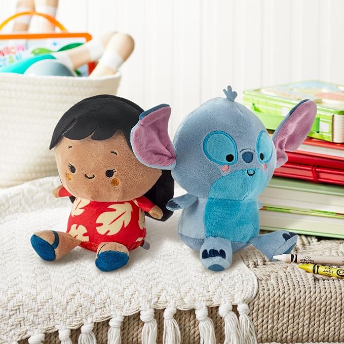 Hallmark Better Together Disney Magnetic Plush (Lilo and Stitch) 5" Stuffed Toys, Easter Gifts for Kids