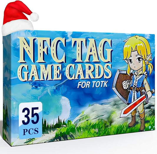 35Pcs NFC Mini Cards Compatible with AOI, TOTK,BOTW & SSHD