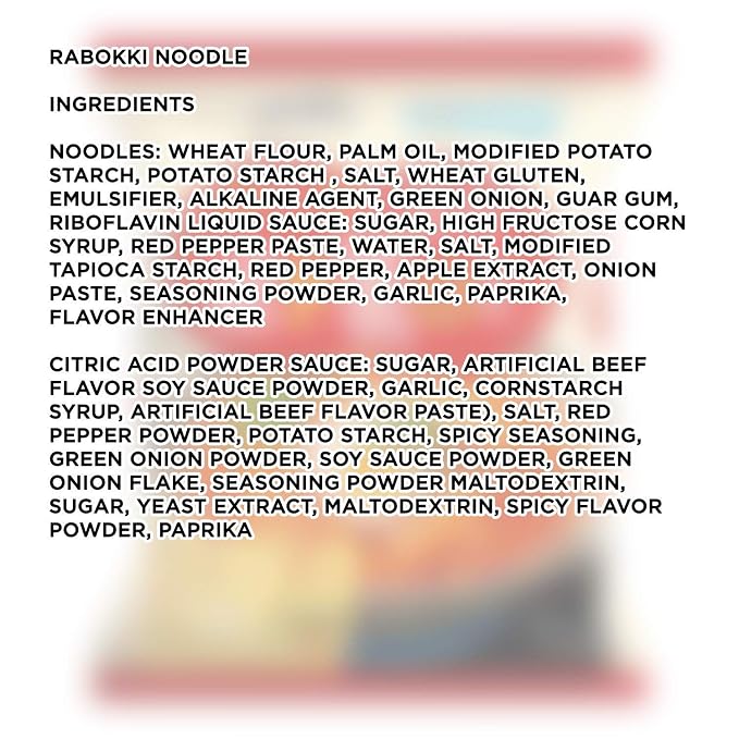 Paldo Korean Noodle Immediate Stirfried Rice Cake with Ramen Noodles 145gPack of 팔도 즉석 라볶이, 5.08 Ounce, (Pack of 4)