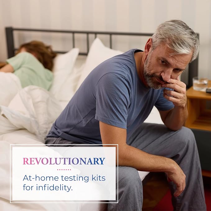 Check Mate Infidelity Test Kit - 10 Tests - Check your spouse, boyfriend, girlfriend, partner.