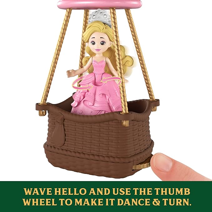 Mattel Universal Pictures’ Wicked Ozian Balloons Reveal Toy Set with Surprise Small Doll, Hot Air Balloon & Accessory (Styles May Vary) (Pack of 5)