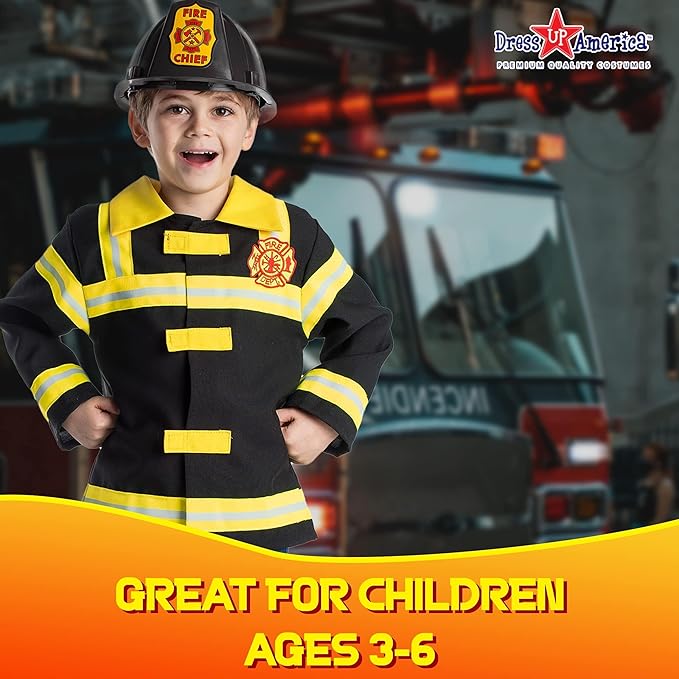 Dress Up America Dress-Up Costumes - Kids Pretend Play Sets - Role-Play Costume Clothes for Toddlers