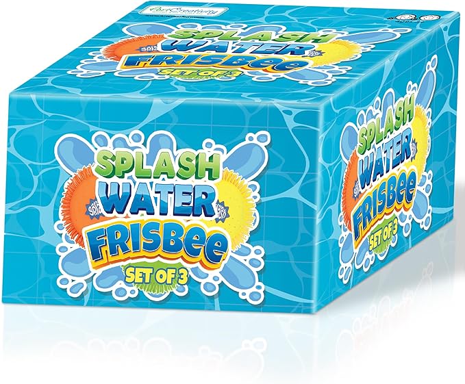 ArtCreativity Soft Water Frisbees for Kids, Soft Sports Discs (3 Pack), Beach Water Toys & Swimming Pool Toys for Kids, Backyard Fun Toy & Outdoor Summer Games, Birthday Gifts for Boys & Girls