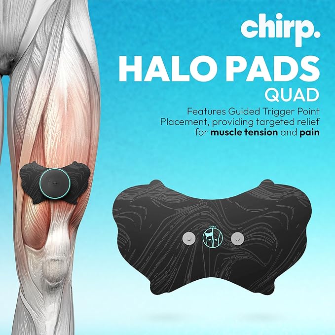 Chirp Halo Pads – Targeted Pain Relief, Deep Tissue Support, Muscle Recovery for Back, Shoulders, HIPS, & More