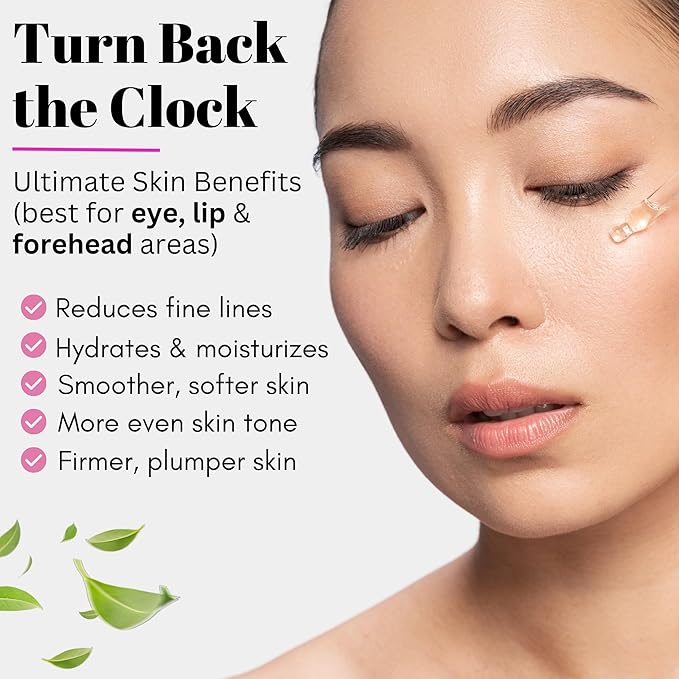 Triple Boost Age Defying Eye Serum – 3 Antiaging Ingredients in 1 w/Argireline, Peptides & Hyaluronic Acid – Moisturize & Reduce look of Wrinkles & Lines - Made in USA /.5 oz.