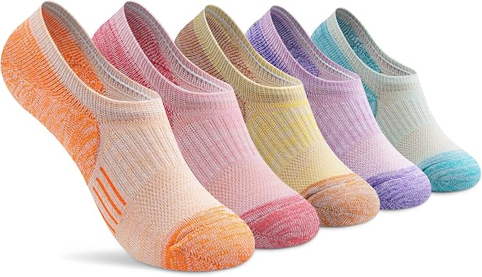 Gonii Womens No Show Socks Athletic Ankle Socks Cushioned Running Low Cut 5-8 Pairs
