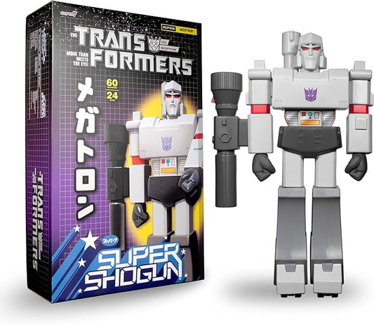 Super7 Transformers Super Shogun Megatron - 24" Transformers Action Figure with Accessories Classic Cartoon Collectibles and Retro Toys