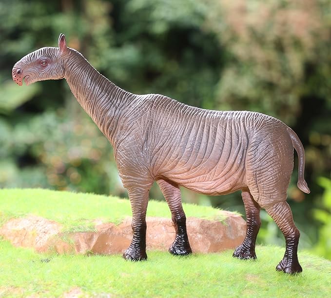 Gemini&Genius Paraceratherium Animals Action Figure Toys for Kids (Giant Rhinoceros)