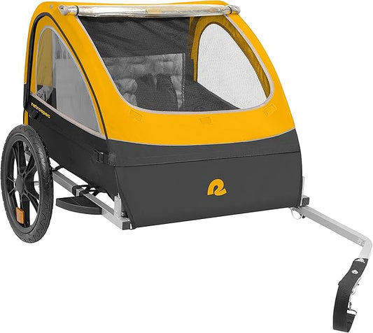 Retrospec Rover Kids Bicycle Trailer Single and Double Passenger Children’s Foldable