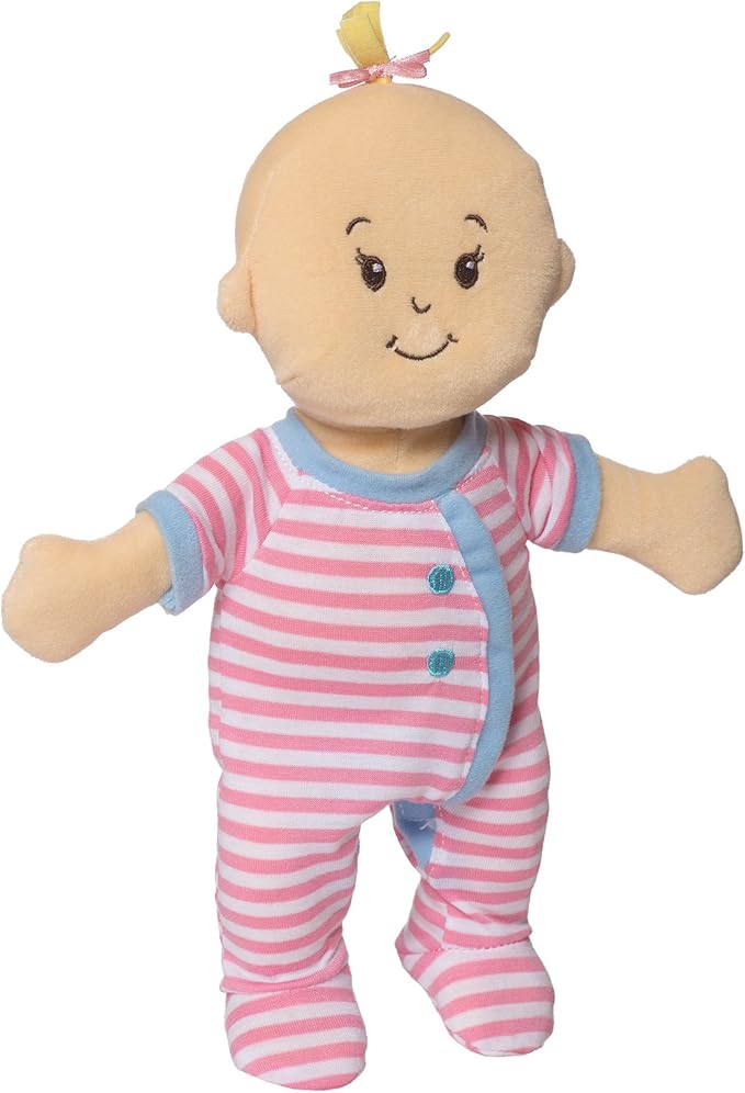Manhattan Toy Wee Baby Stella Sleepy Time Scents Soft Doll Set, 12",Peach