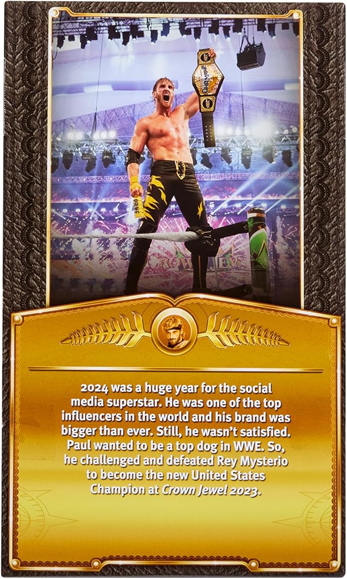 WWE Logan Paul (US Title) Defining Moments Ringside Exclusive