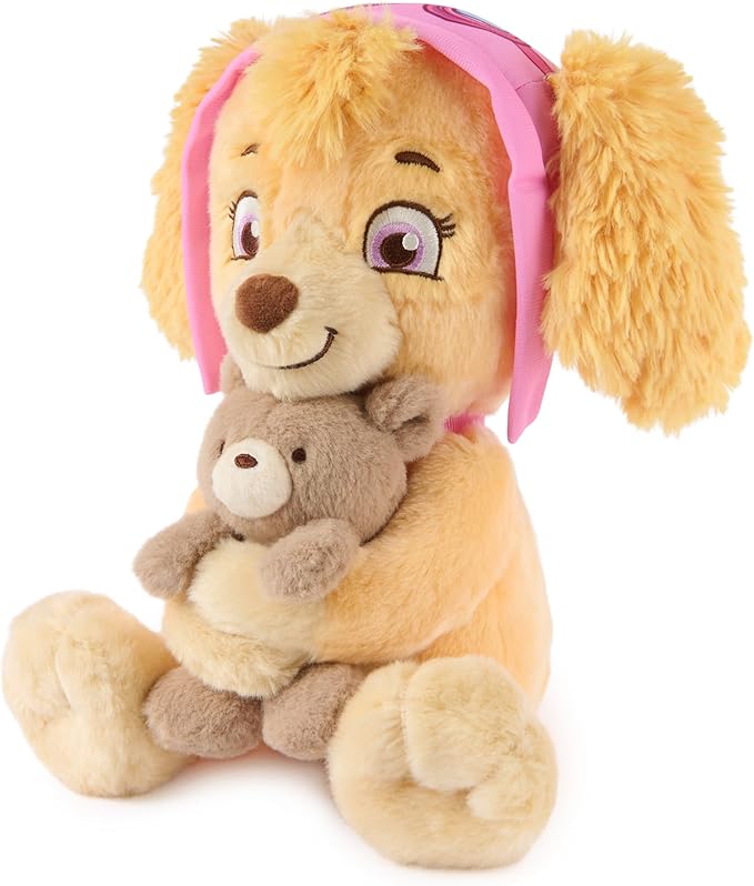 Paw Patrol GUND Skye with Kai Teddy Bear, Official Skye Plush Toy, Dog Stuffed Animal for Ages 1 and Up, 9.5”