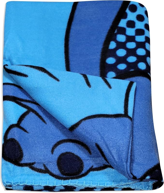 Official License Character Girls Pink Fleece Soft and Cozy Throw Blanket (40" x 60) (Sttch)