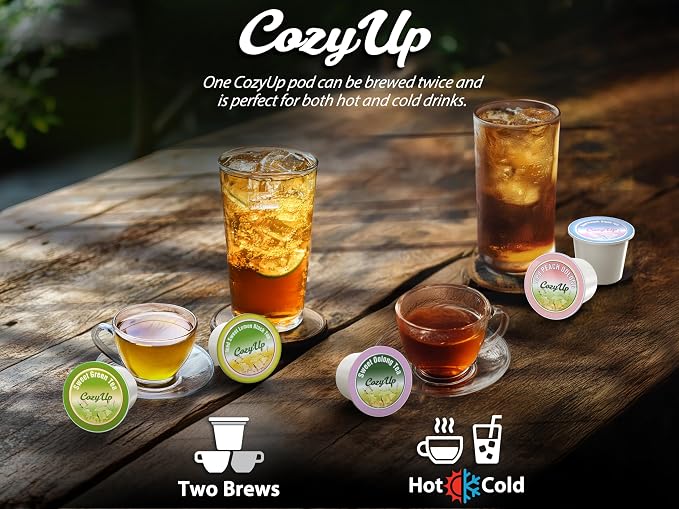 Cozy Up Black Tea K-Cup Pod, 36-Count, Compatible with Keurig Brewers