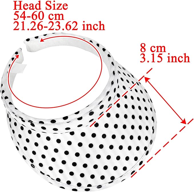 2 Pack Sun Visor Hats Women Men Clip On Wide Brim Visors Hat Outdoor Sports Golf Beach Travel Tennis Caps