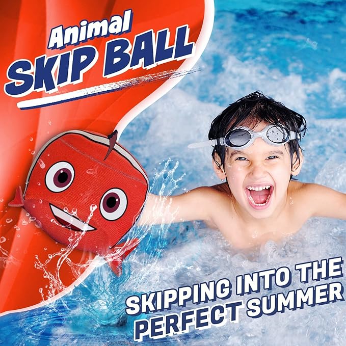 Activ Life The Ultimate Skip Ball – Water Bouncing Ball (2 Pack) Create Lasting Memories with Your Friends & Family at The Beach, Lake or Pool - Great for All Ages