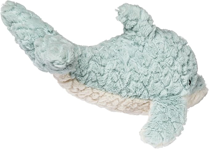 Mary Meyer Putty Stuffed Animal Soft Toy, 15-Inches, Seafoam Dolphin