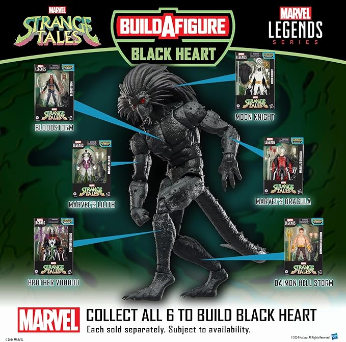 Marvel Legends Series Strange Tales Bloodstorm, Comics Collectible 6-Inch Action Figure