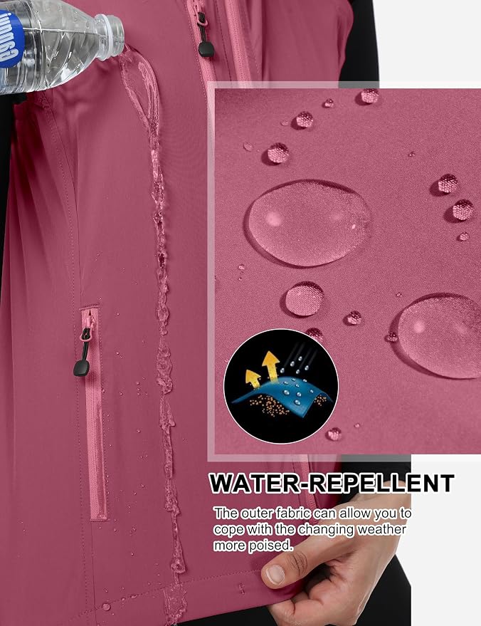 Little Donkey Andy Women's Lightweight Quick Dry Vest Windproof Summer Vest | Stretch Quick Dry Material, Windproof Breathable Vest, Cooling Effect Summer Outerwear, Running Cycling Golf Tennis Hiking