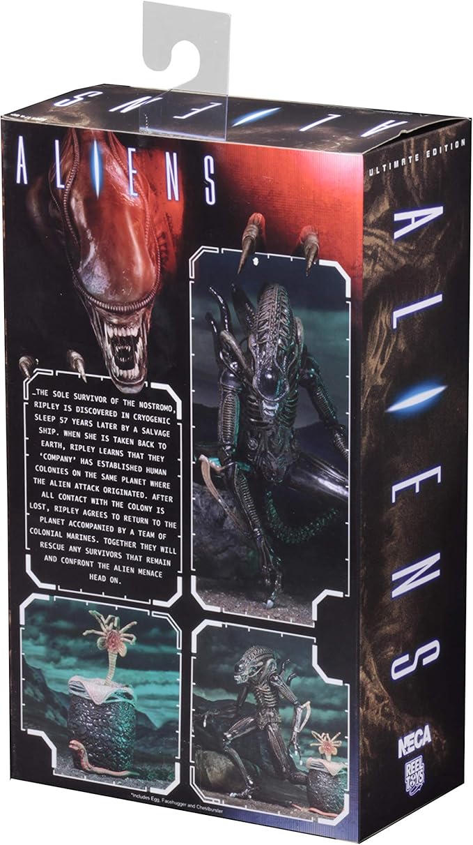 NECA - Alien- 7" Scale Action Figures - Ultimate Warrior - (1986) Brown Alien