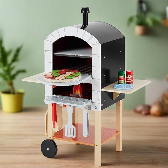 Teamson Kids - My Little Helper Outdoor Pizza Oven