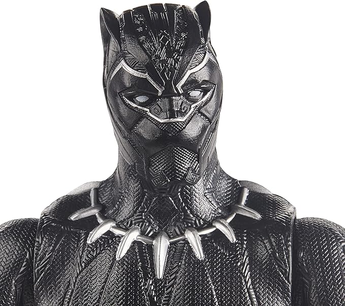 Marvel Avengers Titan Hero Series Black Panther Action Figure, 12-Inch Toy, Inspired by Marvel Universe, for Kids Ages 4 and Up