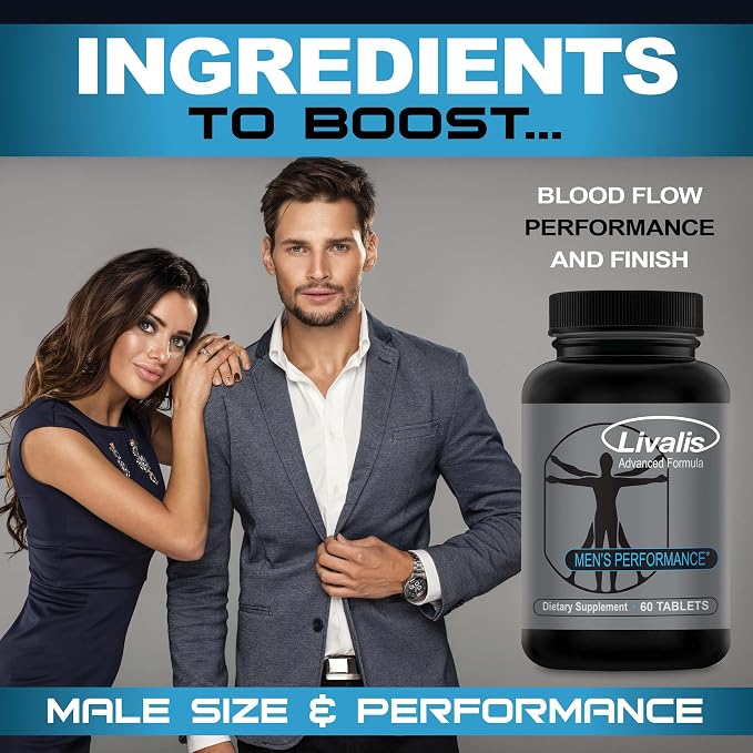 Male Enlargement Formula- Add up to 6" Fast, Size, Energy & Stamina with L-Arginine & Adaptogens — Optimized Absorption for Size, Strength & Recovery - 60 Tablets