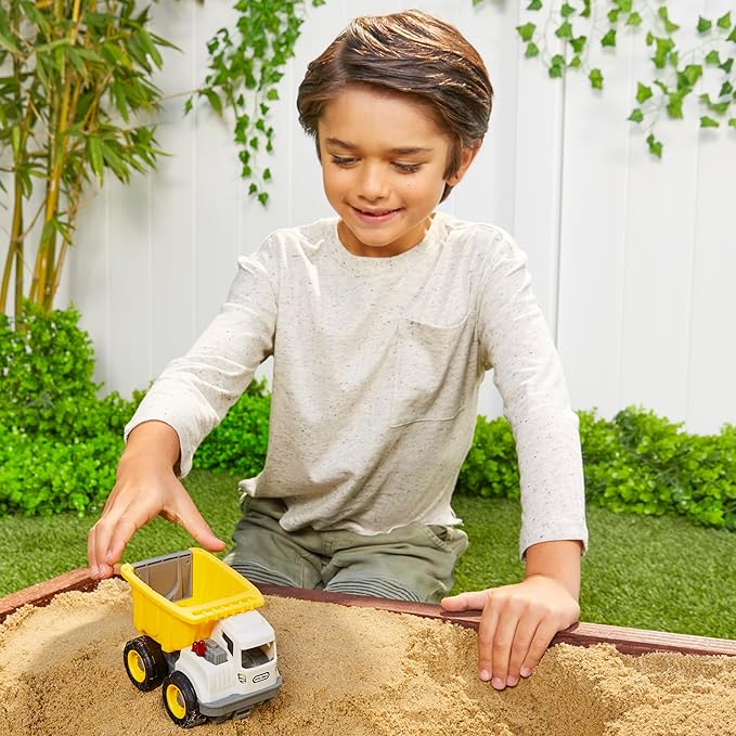 Little Tikes Dirt Diggers Mini Dump Truck Indoor Outdoor Multicolor Toy Car and Toy Vehicles for On The Go Play for Kids 2+ (Pack of 2)
