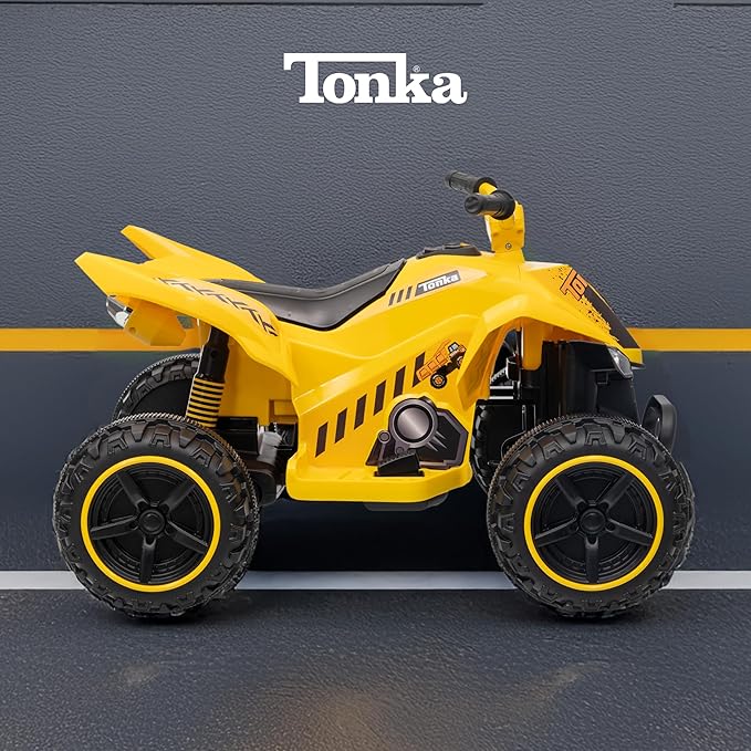 Voyager - Tonka - 12V ATV Ride On Toy, Fun and Exciting Ride for Kids, Stylish Design for Imaginative Play