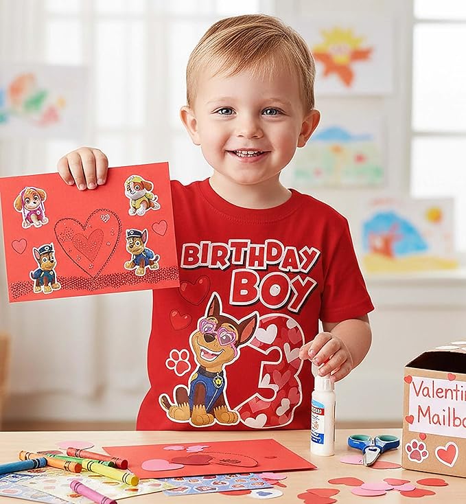 Paw Patrol Chase 3rd Birthday Boy Shirt - Toddler T-Shirt Gift Outfit for Party - Clothes for 3 Year Old Boys