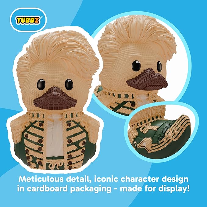 TUBBZ Boxed Edition: Wicked for Good - Scarecrow Cosplaying Rubber Duck Vinyl Figure – Official Collectible for Fans of Wicked