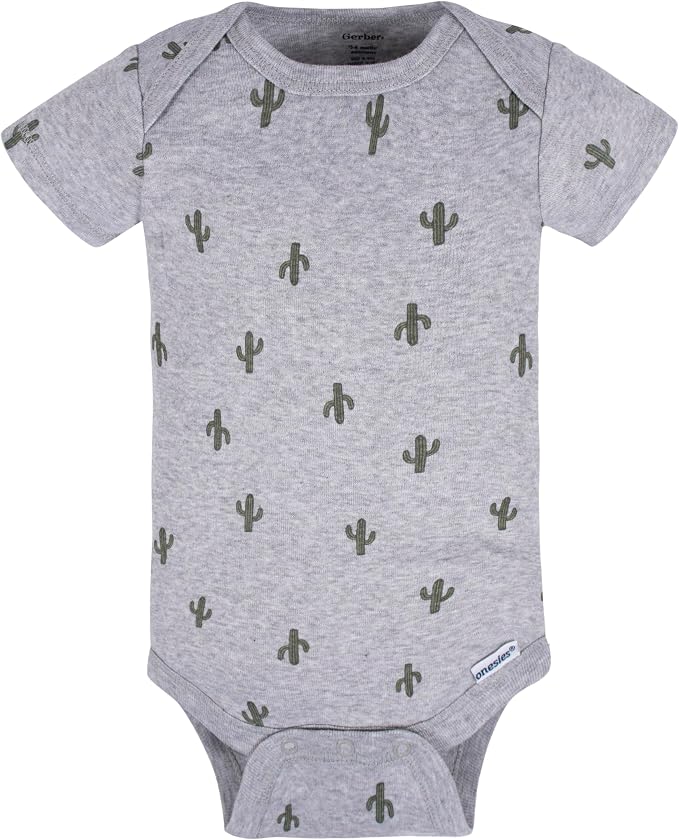 Gerber Unisex-Baby 8-pack Short Sleeve Onesies Bodysuits