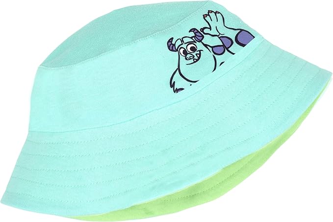 Disney Baby Romper and Reversible Bucket Sun Hat Outfit Set Newborn to Infant Sizes (Newborn - 24 Months)
