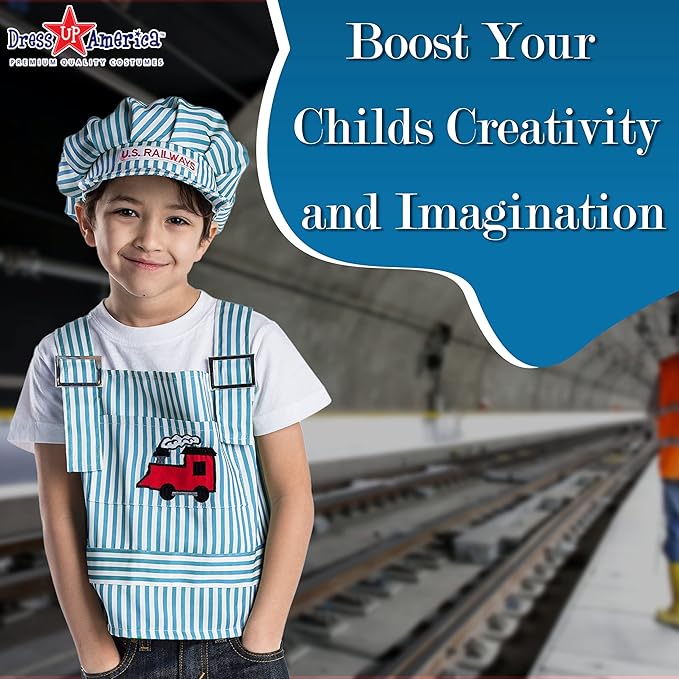 Dress Up America Dress-Up Costumes - Kids Pretend Play Sets - Role-Play Costume Clothes for Toddlers