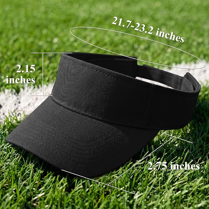 Sports Sun Visor Hats Adjustable Sun Visor Caps for Women and Men