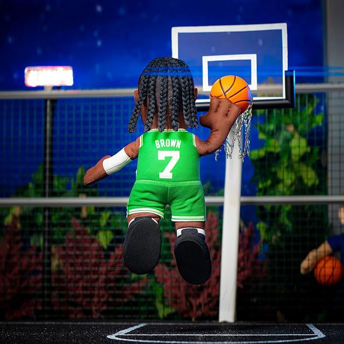 Bleacher Creatures Boston Celtics Jaylen Brown 10" NBA Plush Figure - A Superstar for Play Or Display